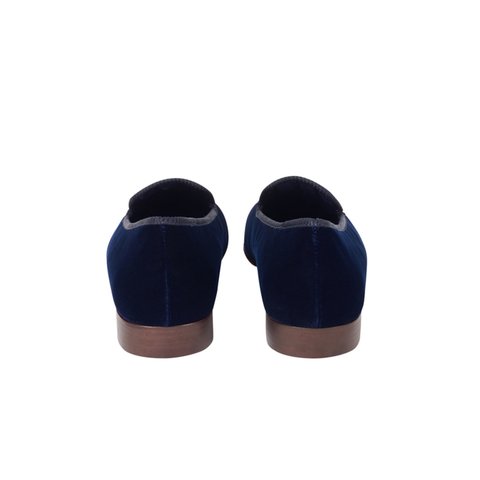 Palace PALACE RALPH LAUREN FORMAL SLIPPER NAVY VELVET - Colorway