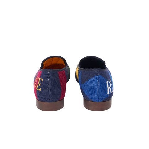 Palace PALACE RALPH LAUREN FORMAL SLIPPER ENGINEERED EQUESTRIAN PRINT - Colorway