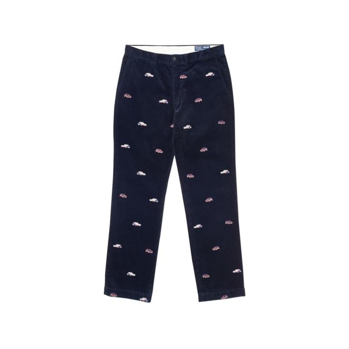 PALACE RALPH LAUREN EMBROIDERED CORD GTI CHINO AVIATOR NAVY