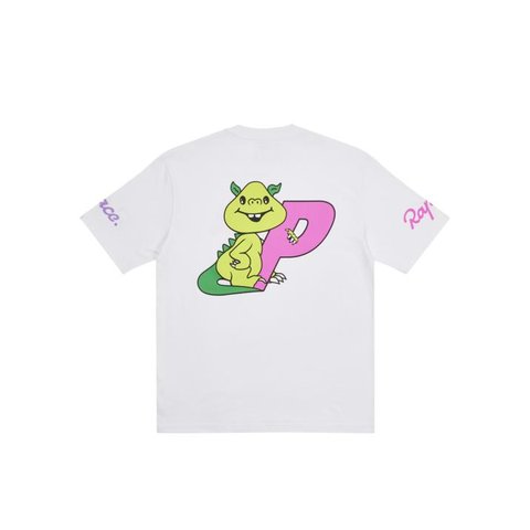 Palace PALACE RAPHA T-SHIRT DRAGON WHITE