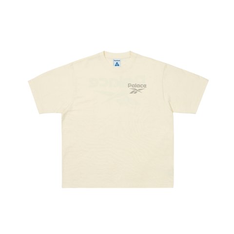 Palace PALACE REEBOK T-SHIRT OFF WHITE - Colorway