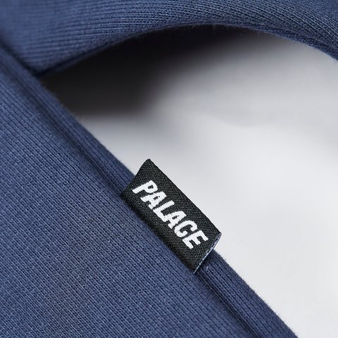 Palace OUTLINE ARCH ZIP HOOD NAVY - Colorway