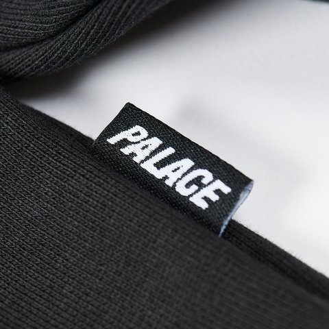 Palace OUTLINE ARCH ZIP HOOD BLACK - Colorway