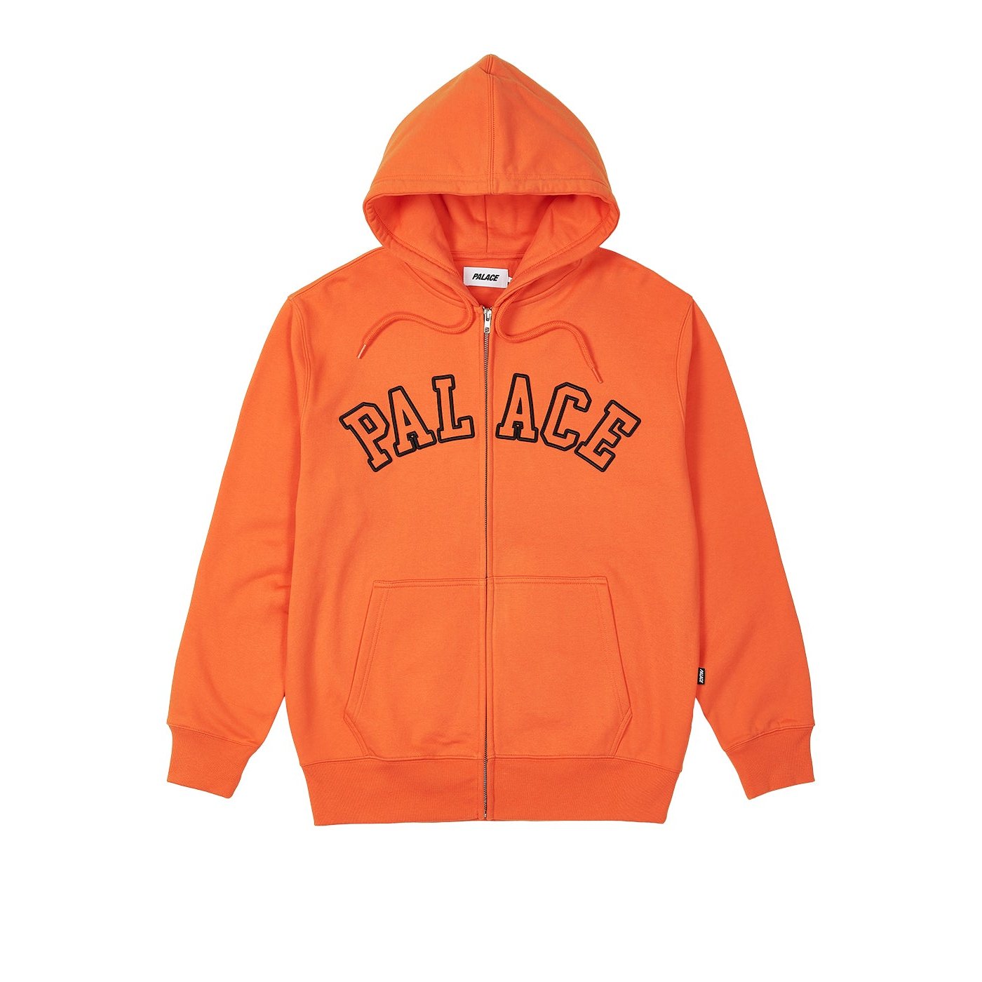 OUTLINE ARCH ZIP HOOD TIGER ORANGE