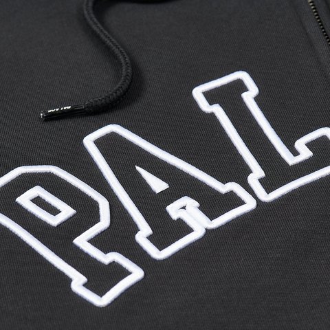 Palace OUTLINE ARCH ZIP HOOD BLACK - Colorway