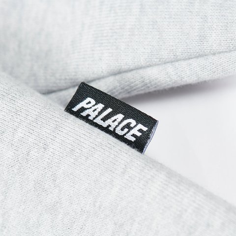 Palace OUTLINE ARCH ZIP HOOD GREY MARL - Colorway