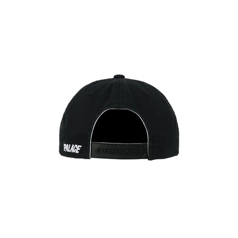 Palace FAUX LEATHER BUNNING MAN SNAPBACK BLACK - Colorway