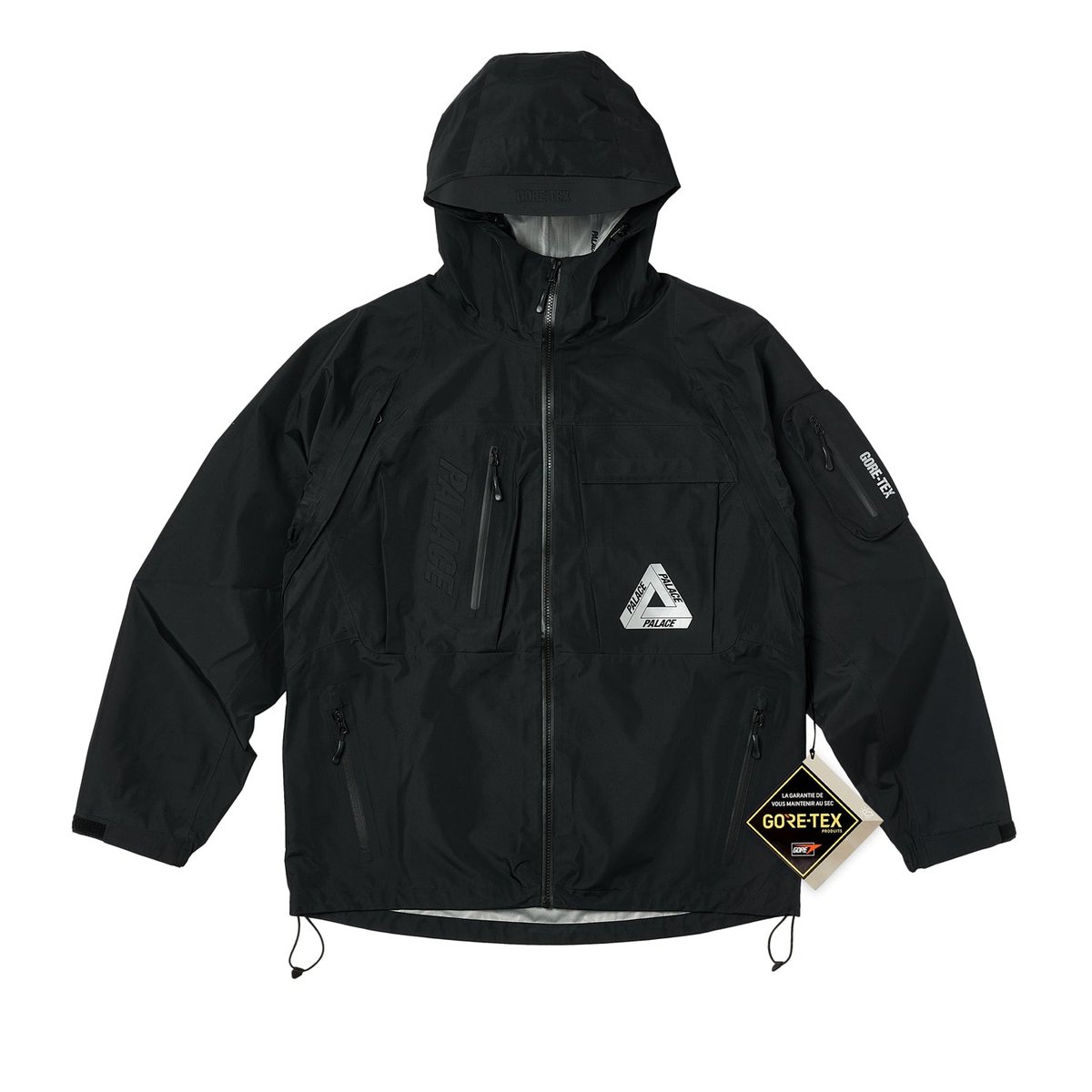 Palace GORE-TEX CARGO JACKET BLACK (Spring 2023) - $548.00