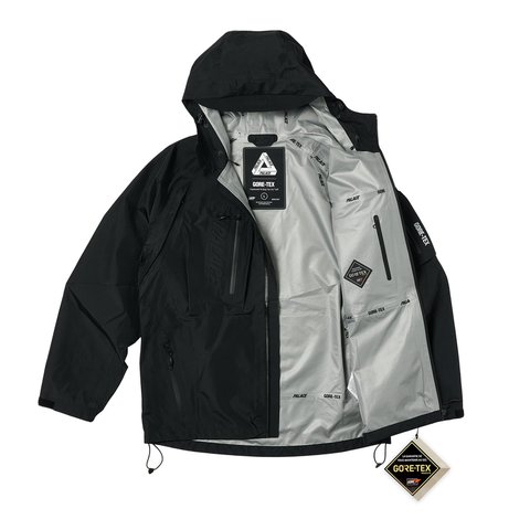 Palace GORE-TEX CARGO JACKET BLACK - Colorway