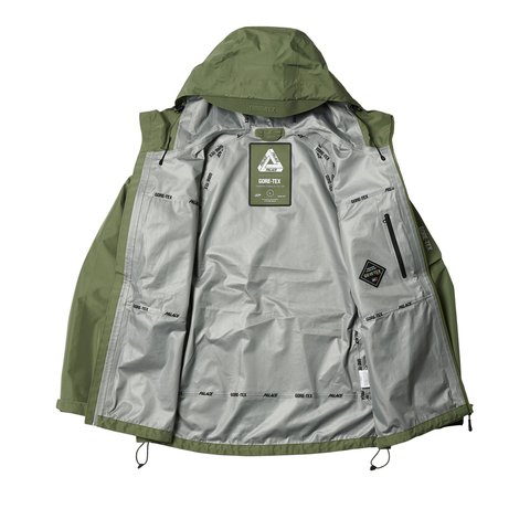 Palace GORE-TEX CARGO JACKET OLIVE - Colorway