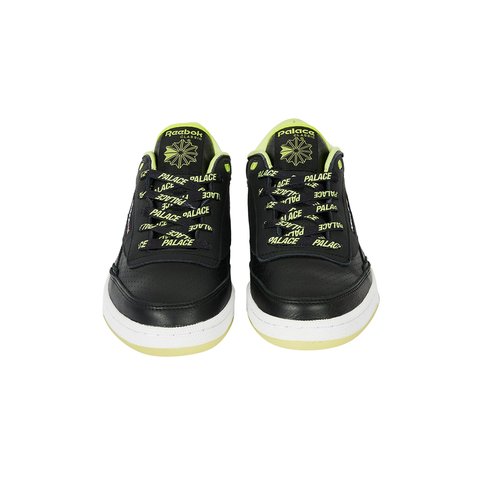 Palace PALACE REEBOK CLUB C MID II REVENGE CORE BLACK / ACID YELLOW / FOOTWEAR WHITE - Colorway