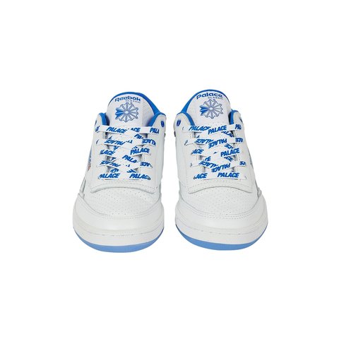 Palace PALACE REEBOK CLUB C MID II REVENGE FOOTWEAR WHITE / COURT BLUE / PEWTER - Colorway