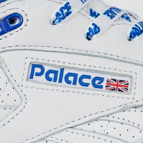 Palace PALACE REEBOK CLUB C MID II REVENGE FOOTWEAR WHITE / COURT BLUE / PEWTER - Colorway