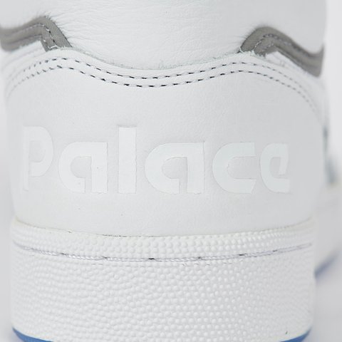 Palace PALACE REEBOK CLUB C MID II REVENGE FOOTWEAR WHITE / COURT BLUE / PEWTER - Colorway