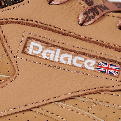 Palace PALACE REEBOK CLUB C MID II REVENGE SOFT CAMEL / BRUSH BROWN / REEBOK LE 5 - Colorway