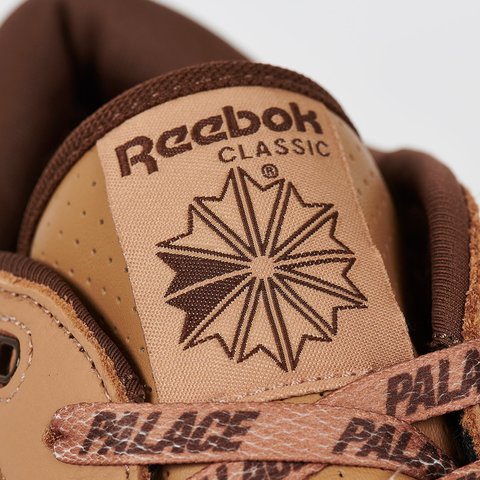 Palace PALACE REEBOK CLUB C MID II REVENGE SOFT CAMEL / BRUSH BROWN / REEBOK LE 5 - Colorway
