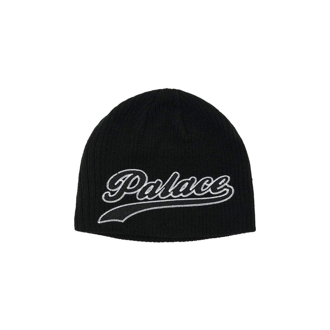 SCRIPT NEIN CUFF BEANIE BLACK