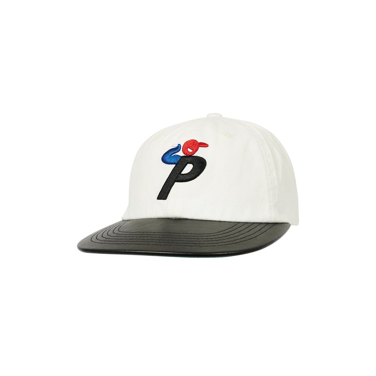 Palace FAUX LEATHER BUNNING MAN SNAPBACK WHITE (Spring 2023) - €52.00