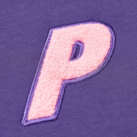 Palace FLEECE TRI-FERG CREW PERFECT PURPLE - Colorway