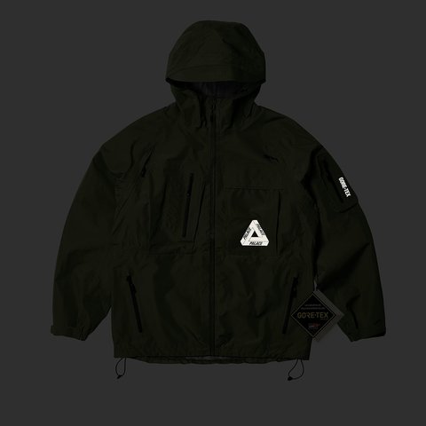 Palace GORE-TEX CARGO JACKET OLIVE - Colorway