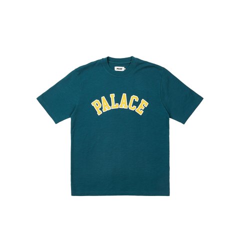 Palace ARCH SLUB T-SHIRT HEAVY GREEN - $68.00