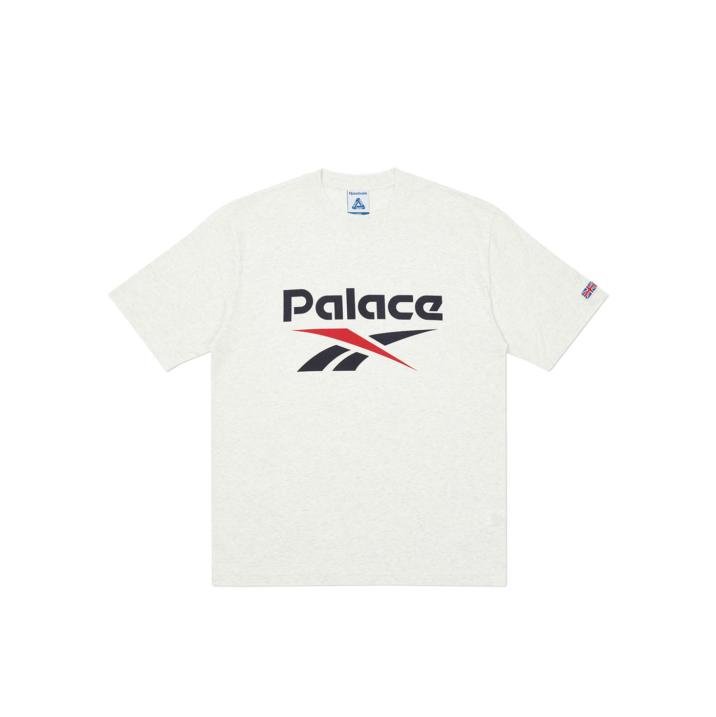 PALACE PALACE T-SHIRT REEBOK GREY MARL