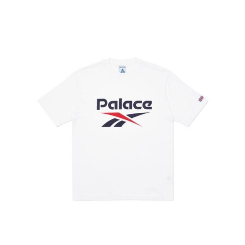 Palace PALACE PALACE T-SHIRT REEBOK WHITE