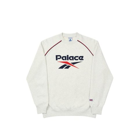 Palace PALACE REEBOK CREW GREY MARL