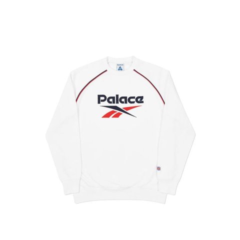 Palace PALACE REEBOK SWEAT WHITE
