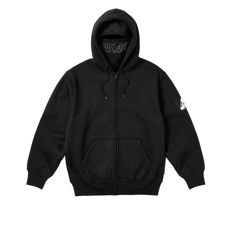 Palace FACEMASK SHEARLING THERMAL HOOD BLACK - €168.00