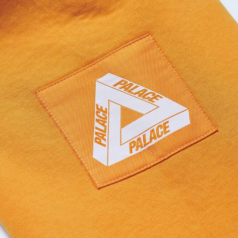 Palace FACEMASK SHEARLING THERMAL HOOD ORANGE - Colorway