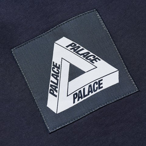 Palace FACEMASK SHEARLING THERMAL HOOD NAVY - Colorway