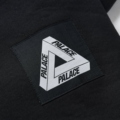 Palace FACEMASK SHEARLING THERMAL HOOD BLACK - Colorway