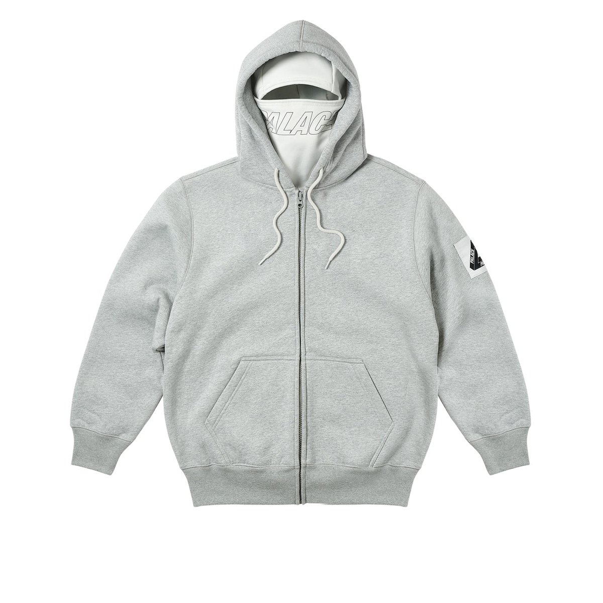 Palace FACEMASK SHEARLING THERMAL HOOD GREY (Spring 2023) - €168.00