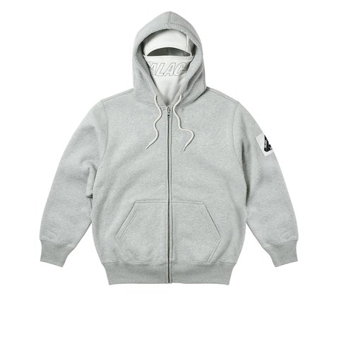 FACEMASK SHEARLING THERMAL HOOD GREY