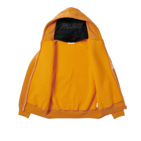 Palace FACEMASK SHEARLING THERMAL HOOD ORANGE - Colorway