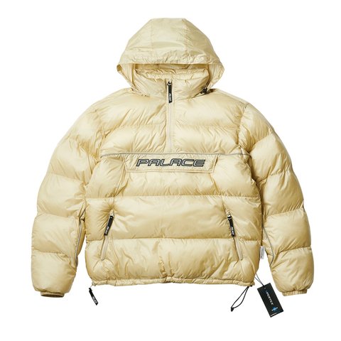 Palace PERTEX P90 PUFFA JACKET TAN - Colorway