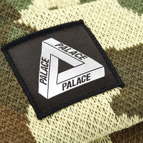Palace TRI-FERG PATCH BEANIE DUCK CAMO - Colorway