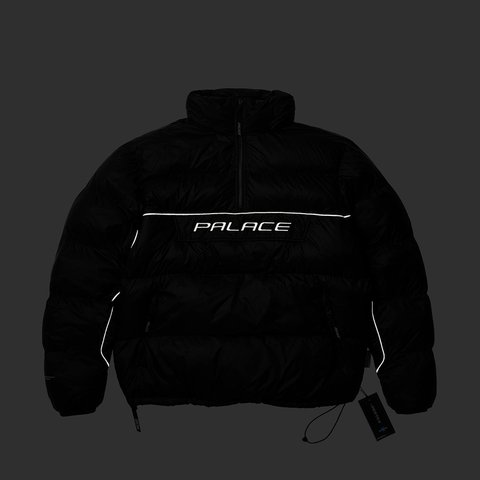 Palace PERTEX P90 PUFFA JACKET BLACK - Colorway