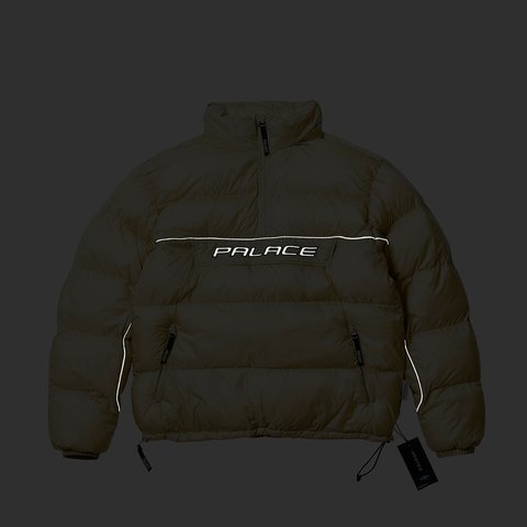 Palace PERTEX P90 PUFFA JACKET TAN - Colorway