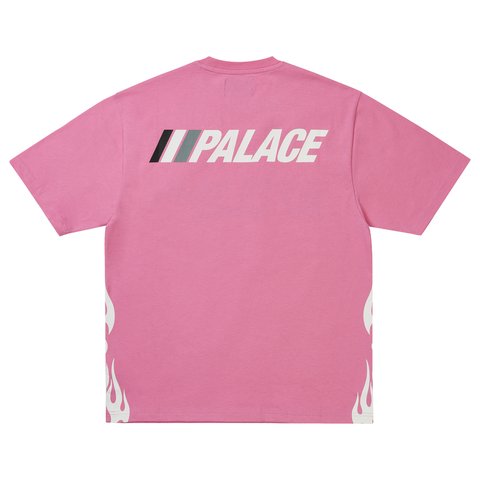 Palace PALACE RIZLA T SHIRT PINK - Colorway