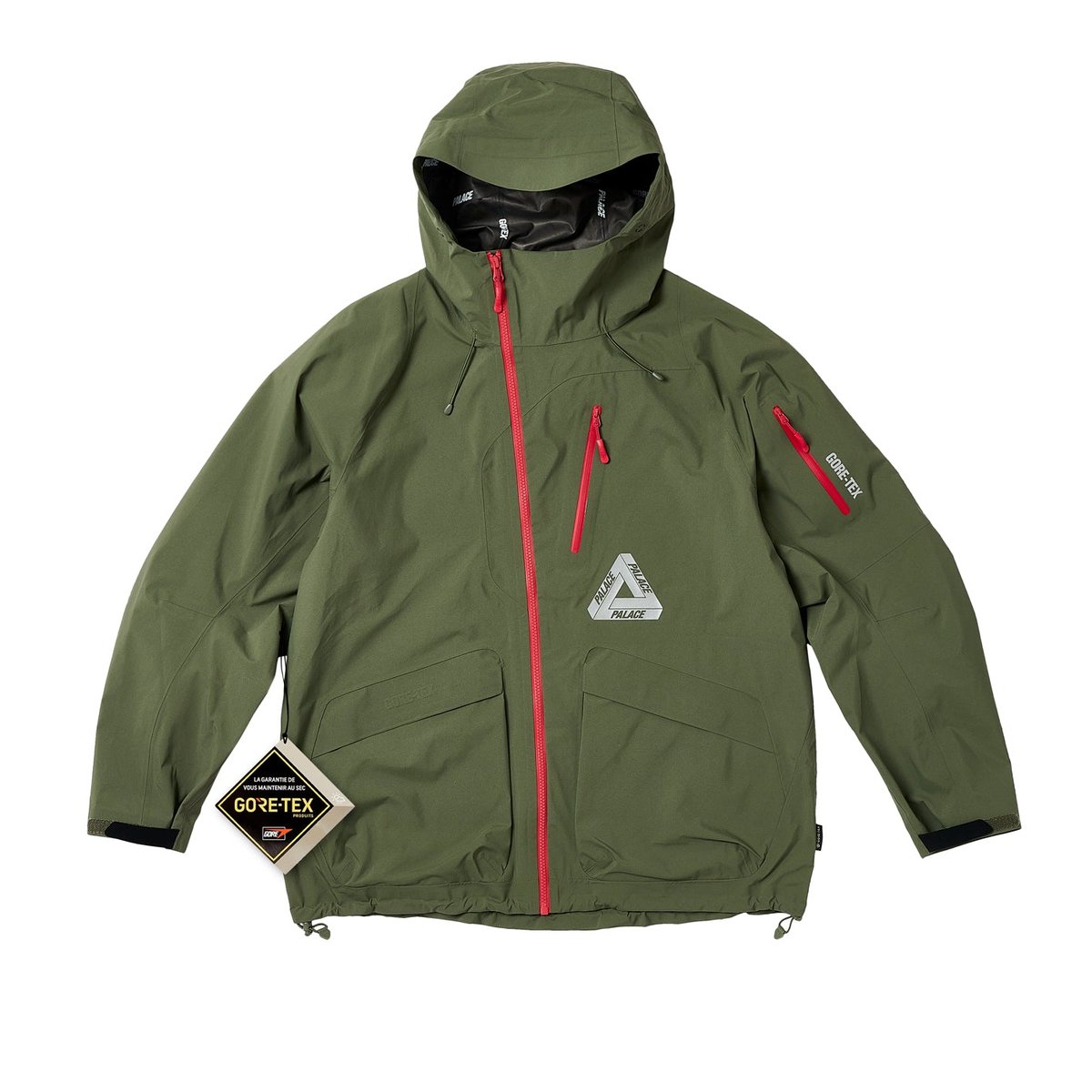 Palace GORE-TEX R-TEK JACKET OLIVE (Autumn 2023) - $548.00