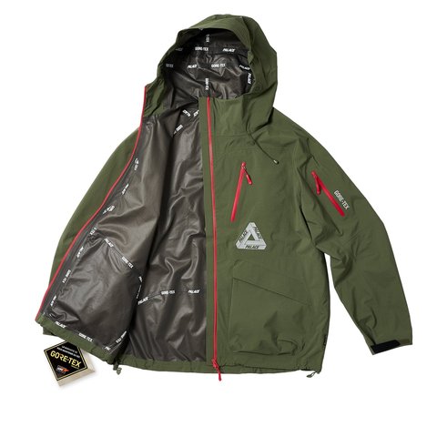 Palace GORE-TEX R-TEK JACKET OLIVE - Colorway