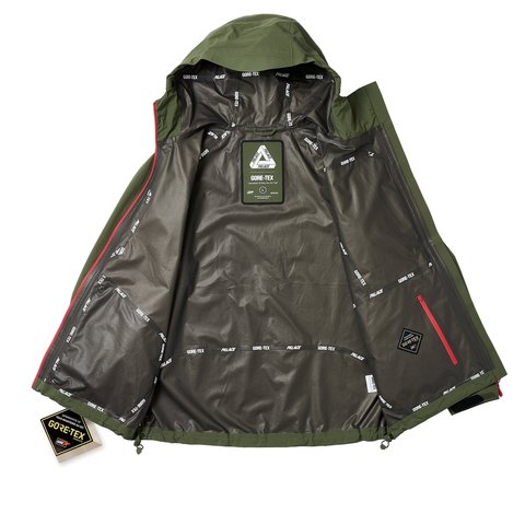 Palace GORE-TEX R-TEK JACKET OLIVE - Colorway