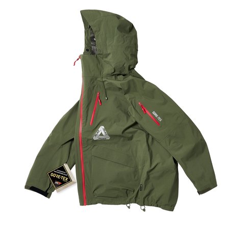 Palace GORE-TEX R-TEK JACKET OLIVE - Colorway