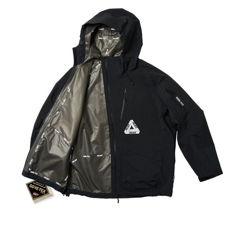 Palace GORE-TEX R-TEK JACKET BLACK - Colorway