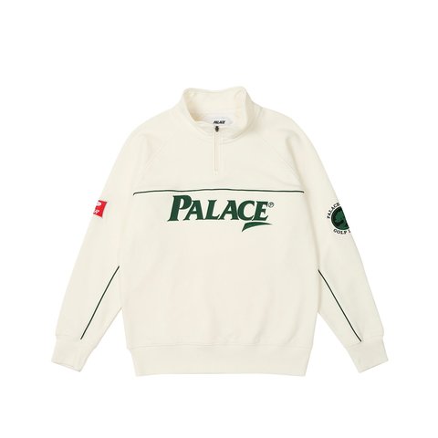 PAR 1/4 ZIP FUNNEL WHITE