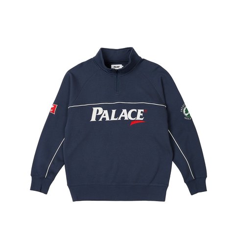 Palace PAR 1/4 ZIP FUNNEL NAVY