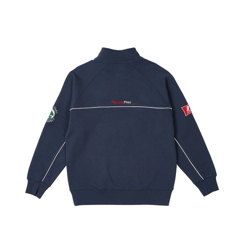 Palace PAR 1/4 ZIP FUNNEL NAVY - Colorway