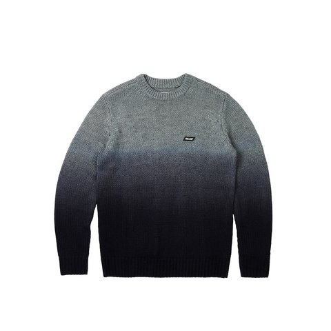 Palace GRADIENT DYE RIB KNIT BLACK - $198.00